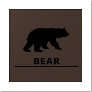 Warning Bear Posters and Art